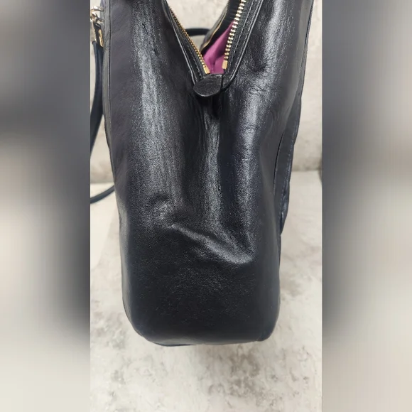 Coach Madison Gathered Twist Leather Satchel. This limited edition 2013 Vintage.